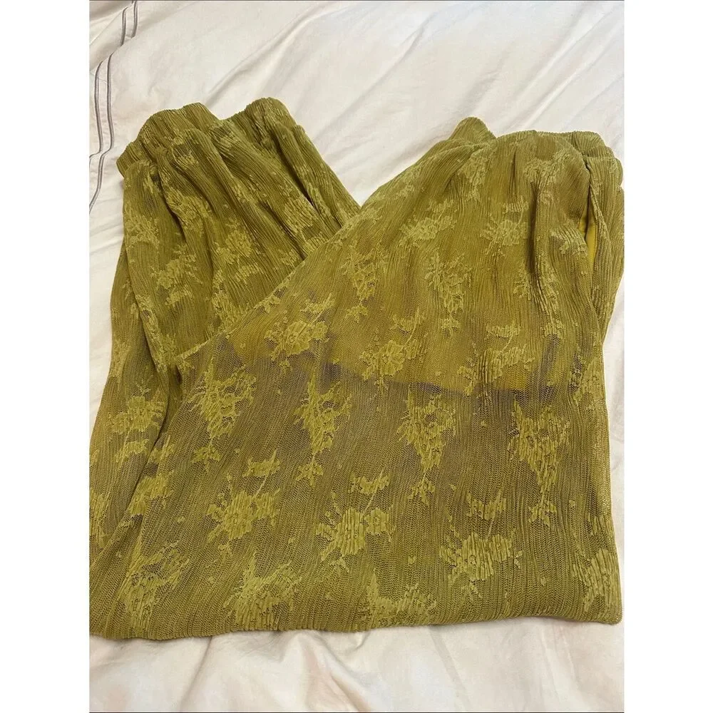 Maeve Sheer Lace Balloon Pants